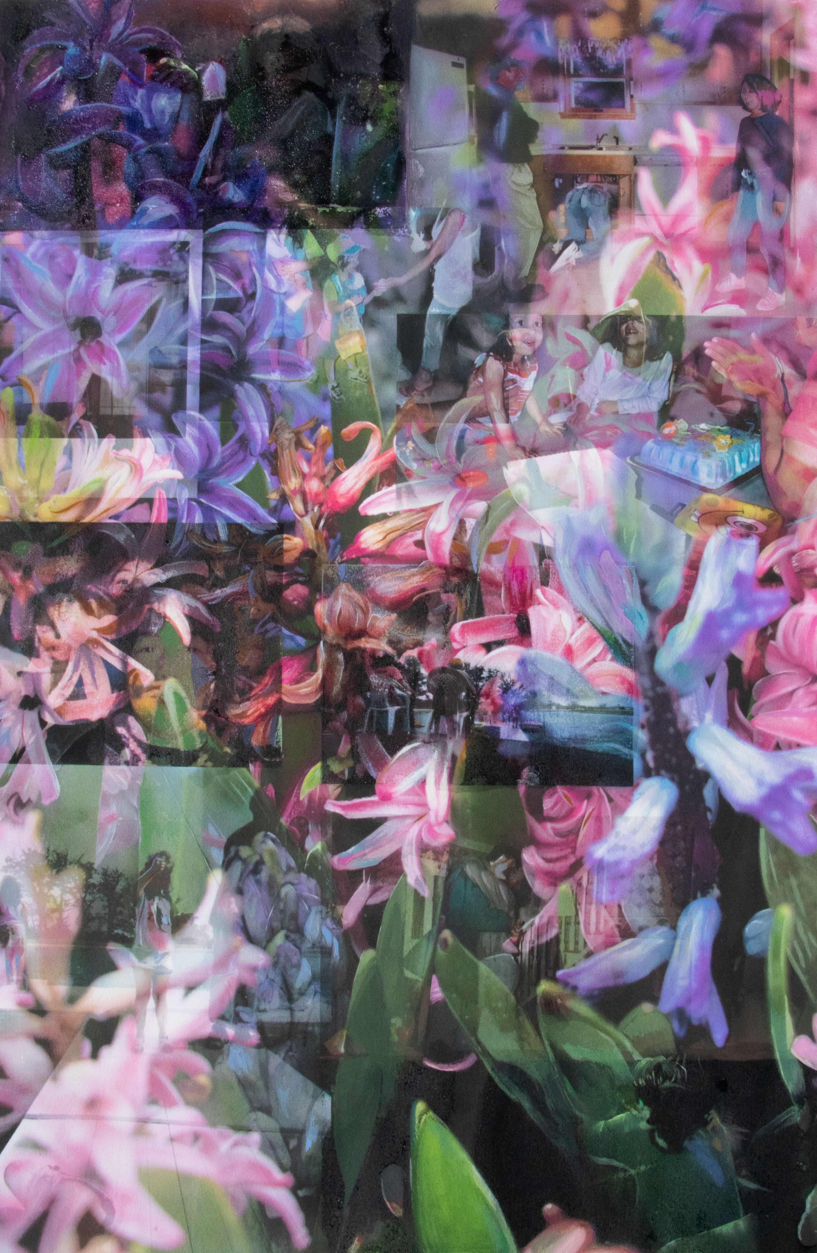 Dear Mom 2022 20x30 Photography Gouache DASS BFK Paper